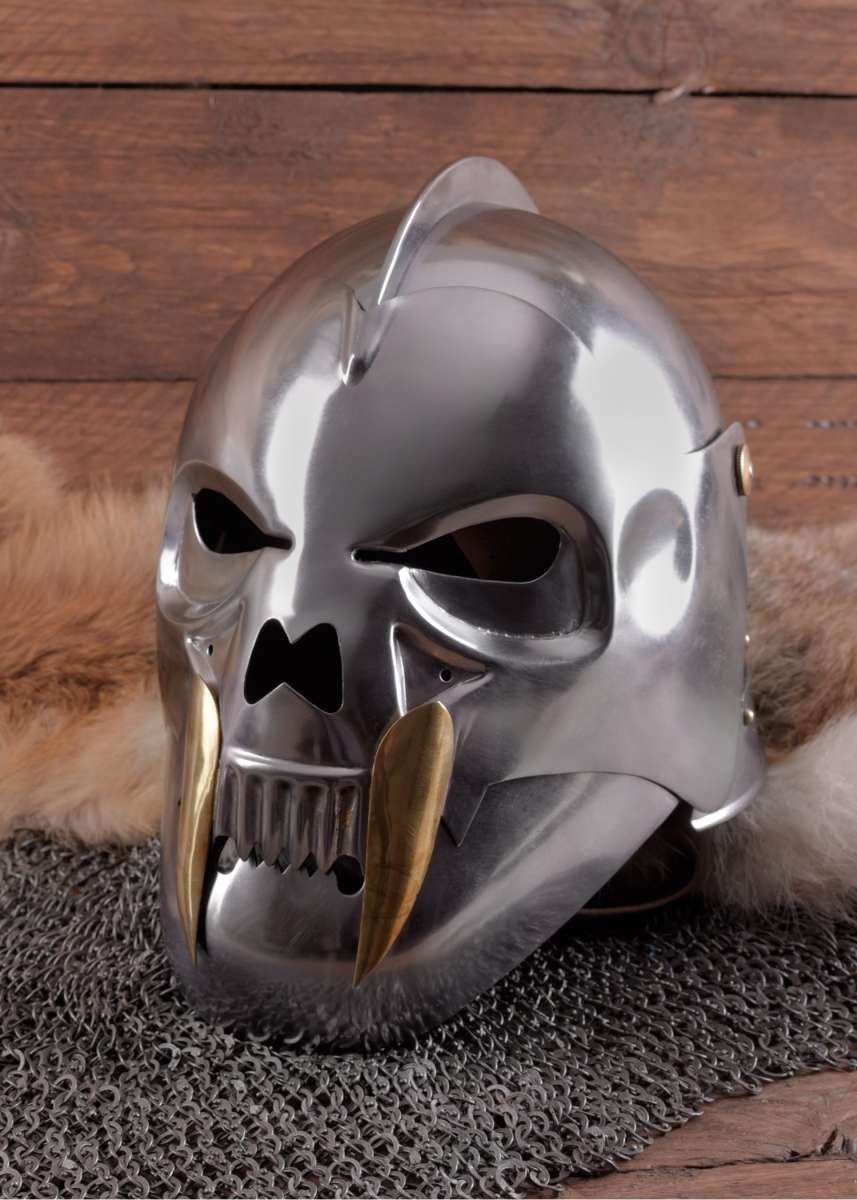 The Skull celeta, Orc Helmet from steel | Battle-Merchant - We supply ...