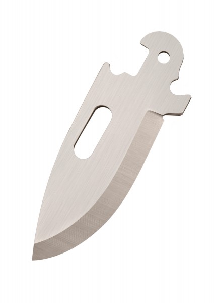 Click-N-Cut Ersatzklingen im 3er Pack mit Drop-Point-Design. Die Klingen sind aus hochwertigem, rostfreiem Stahl gefertigt und bieten eine langlebige Schärfe. Sie sind einfach auszutauschen und ideal für präzise Schneidarbeiten.