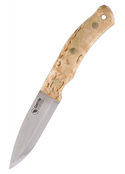 Das feststehende Messer 'Swedish Forest' von Casström ist aus Maserbirke gefertigt. Es zeichnet sich durch eine scharfe Klinge und einen ergonomischen Griff aus, der Komfort und Kontrolle bietet. Perfekt für Outdoor-Enthusiasten und Jäger geeignet.