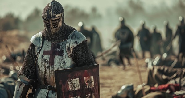 Ritter-auf-dem-Schlachtfeld-Taktiken-und-Strategien-des-mittelalterlichen-Kampfes