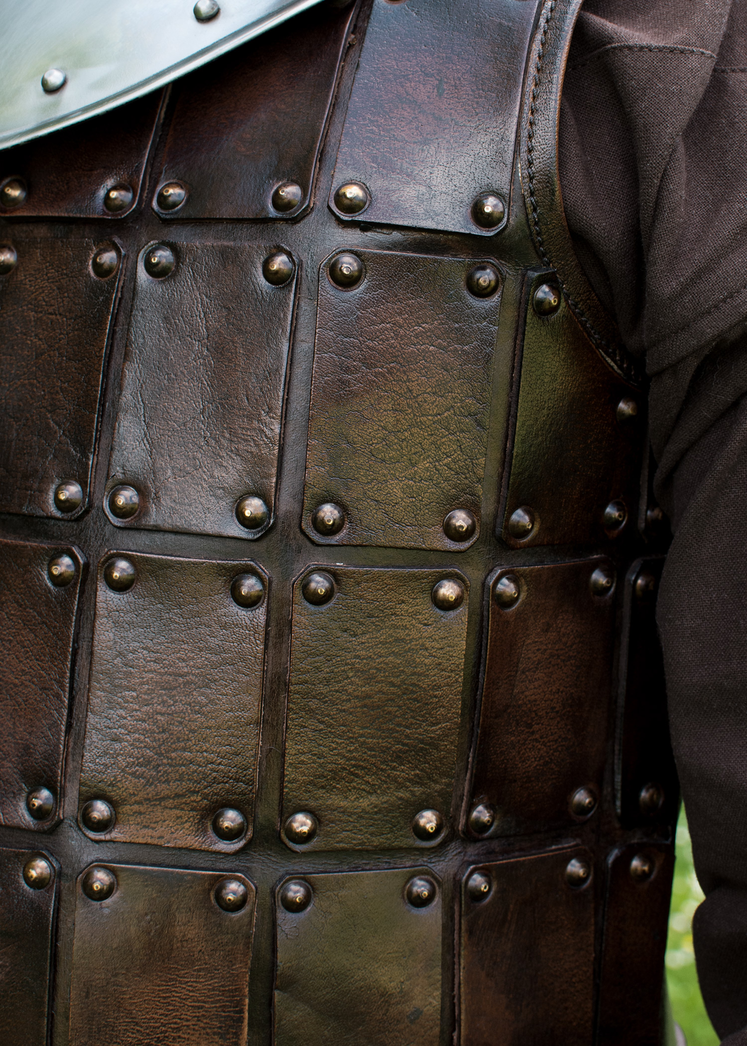 Medieval Brigandine, Leather Torso Armour, Leather Cuirass, Middle Ages ...