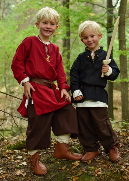 Medieval Tunic Arn for Children, red, Children's Clothing, Kids, Middle ...