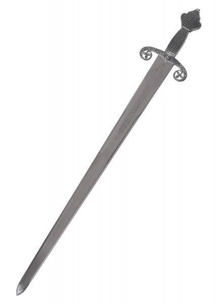 Das Schwert San Fernando von Marto zeigt eine detaillierte Gravur auf der Klinge und einen kunstvollen Griff im antiken Stil. Perfekt ausbalanciert mit historischen Verzierungen, ideal für Sammler oder historische Nachstellungen.