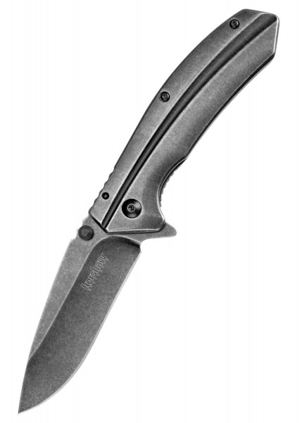 Das Kershaw FILTER Taschenmesser in BlackWash-Finish hat eine robuste Klinge und einen ergonomischen Griff. Perfekt für alltägliche Aufgaben mit stilvollem, gebrauchten Look und stabiler Konstruktion.